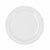 Flat plate Bidasoa Glacial Ceramic White (Ø 26 cm) (Pack 4x)