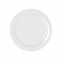 Assiette plate Bidasoa Glacial Céramique Blanc (24 cm) (Pack 6x)