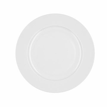 Assiette plate Bidasoa Glacial Céramique Blanc (25 cm) (Pack 6x)