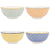 Bowl Quid Pippa Ceramic Multicolour (20 cm) (Pack 4x)