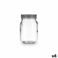 Jar Quid Moss Blue Glass 500 ml (Pack 6x)