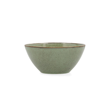 Bowl Bidasoa Ikonic Ceramic Green (15,8 x 15 x 7 cm) (Pack 6x)