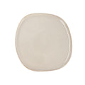 Flat plate Bidasoa Ikonic Ceramic White (26,5 x 25,7 x 1,5 cm) (Pack 4x)
