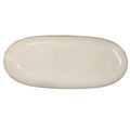 Serving Platter Bidasoa Ikonic White Ceramic (36 x 16 cm) (Pack 2x)