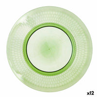Assiette plate Quid Viba Vert Plastique 27 cm Ø 27 cm (12 Unités) (Pack 12x)