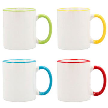 Mug Quid Bodega Ceramic Multicolour (330 ml) (Pack 12x)