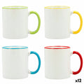 Mug Quid Bodega Ceramic Multicolour (330 ml) (Pack 12x)