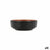 Snack Bowl Bidasoa Gio Brown Plastic 12,5 x 12,5 cm 12 Units