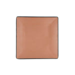 Flat plate Bidasoa Gio 21,5 x 21,5 cm Brown Plastic