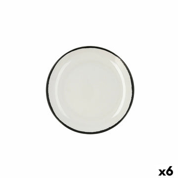 Assiette plate Ariane Vital Filo Blanc Céramique (6 Unités)