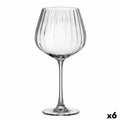 Koktajl kozarec Bohemia Crystal Optic Prozorno Steklo 640 ml (6 kosov)