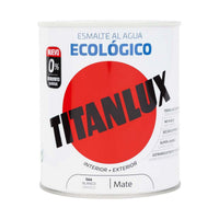 Akrilni premaz Titanlux 02t056614 Ekološko 250 ml Bela Mat