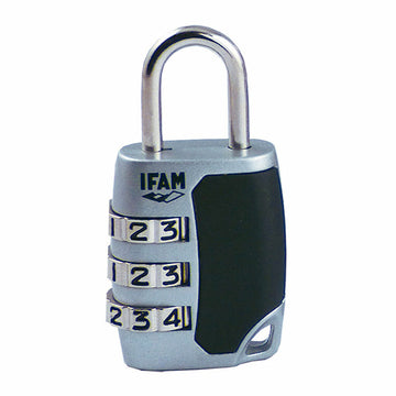 Combination padlock IFAM C25S Zinc Chrome-plated steel (2,6 cm)