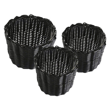 Basket set Versa Diano polypropylene (20 x 15 x 20 cm) (3 Pieces)