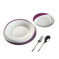 Tableware Eclipse Porcelain (18 Pieces)