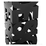 Umbrella stand Design Black Metal (19 x 52 x 19 cm)