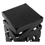 Umbrella stand Design Black Metal (19 x 52 x 19 cm)