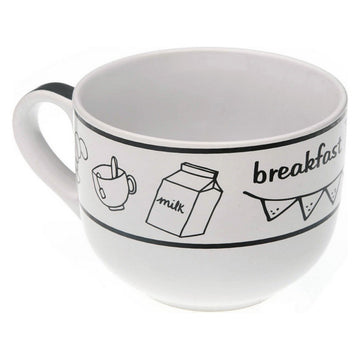 Mug Breakfast Stoneware