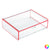 Box with cover polypropylene (13 x 4,8 x 17,1 cm)