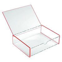 Box with cover polypropylene (13 x 4,8 x 17,1 cm)