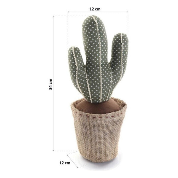 Door stop Cactus Polyester Fusion (12 x 34 x 12 cm)