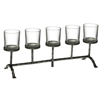 Candleholder Metal Black