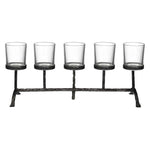 Candleholder Metal Black