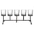 Candleholder Metal Black