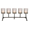 Candleholder Metal Black