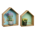 Wall Decoration Paolownia wood (2 pcs)