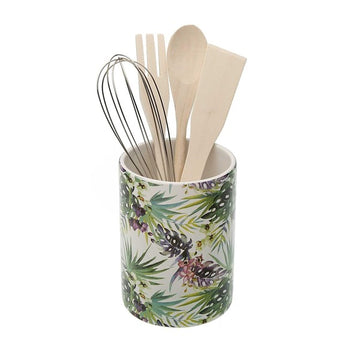 Pot for Kitchen Utensils TROPICAL Ceramic