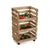 Vegetable trolley Brown Wood (40 x 65 x 30 cm)