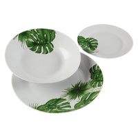 Dinnerware Set New Leaves (18 Pieces) (18 pcs)