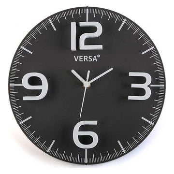 Wall Clock Plastic (4 x 28,5 x 28,5 cm)