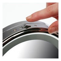 Magnifying Mirror with LED (4 x 20 x 21 cm)