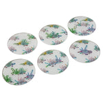 Coasters Flowers Crystal (6 pcs)