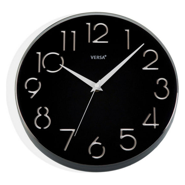 Wall Clock Plastic (4,5 x 30 x 30 cm)