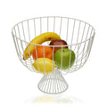 Fruit Bowl White Metal (24,5 cm)