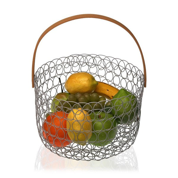 Fruit Bowl Metal (24 x 15 x 24	 cm)