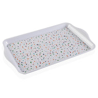 Snack tray Vivid Plastic (28,5 x 3,5 x 45,5 cm)