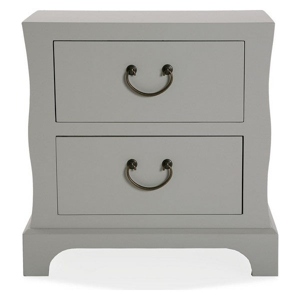 Chest of drawers MDF Wood/Fir wood (25 x 48 x 48 cm) White