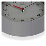 Wall Clock Plastic (6,6 x 29,3 x 29,3 cm) Grey