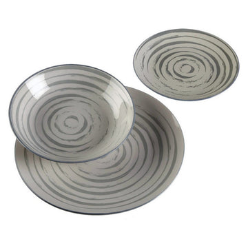 Dinnerware Set Espiral Porcelain (18 Pieces)