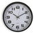 Wall Clock Black Plastic (4,2 x 30,5 x 30,5 cm)