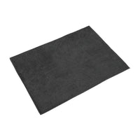 Drainer Plates Black Textile Fibre (46 x 40 cm)