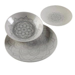 Dinnerware Set Mandalas Porcelain (18 Pieces)