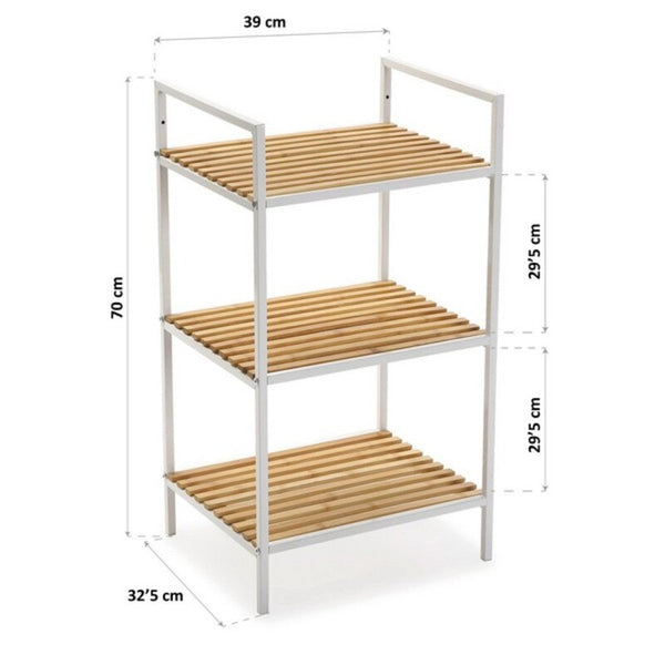 Bathroom Shelves White (32,5 x 70 x 39 cm)