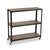 Shelves Wood Metal (30 x 80 x 80 cm) industrial