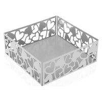 Napkin holder Kamira White Metal