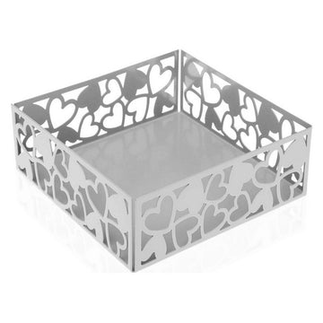 Napkin holder Kamira White Metal